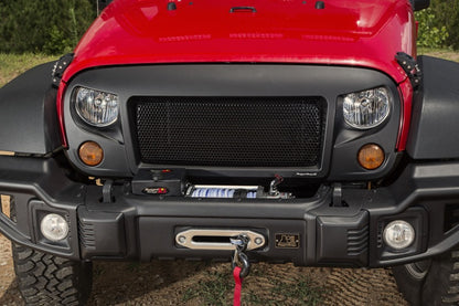 Rugged Ridge Spartan Grille 07-18 Jeep Wrangler JK Rugged Ridge Grilles