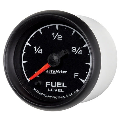 Autometer ES 2-1/16in 0-280 ohms Programmable Fuel Level Gauge AutoMeter Gauges