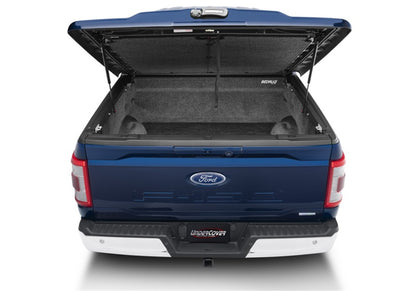 UnderCover 2021 Ford F-150 Crew Cab 5.5ft Elite LX Bed Cover - Stone Gray