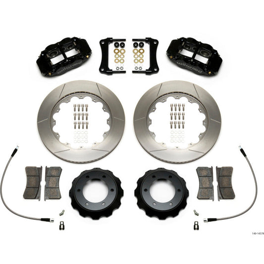 Wilwood Narrow Superlite 6R Front Kit 14in Slotted Rotor w/ Lines 05-15 Toyota Tacoma Wilwood Big Brake Kits