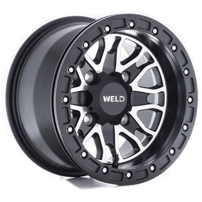 Weld UTV RF Series Raptor U501 14x10 Raptor Beadlock 4x136 5BS Satin BLK MIL Weld Wheels - Cast