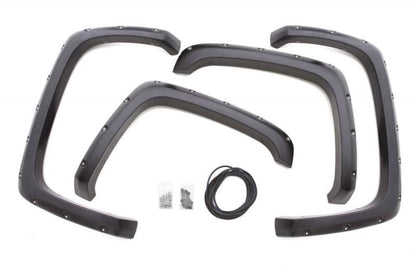 Lund 15-17 Ford F-150 RX-Rivet Style Smooth Elite Series Fender Flares - Black (2 Pc.)