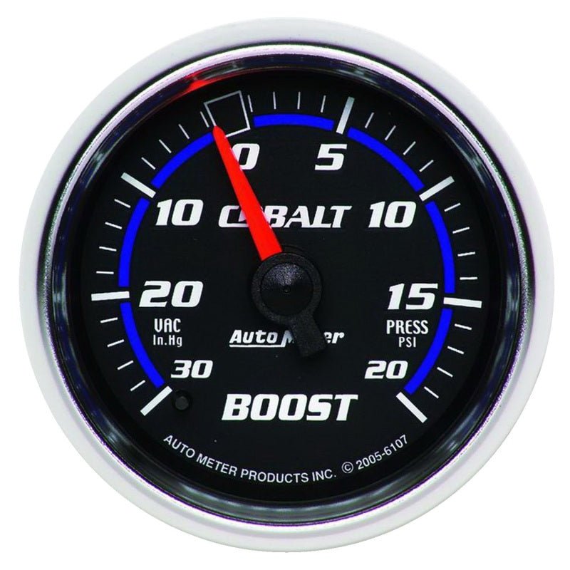 Autometer Cobalt 52mm 20psi mechanical Boost Gauge AutoMeter Gauges