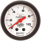 Autometer Phantom 2-1/16in 0-1.0 Bar Mechanical Fuel Pressure Gauge AutoMeter Gauges
