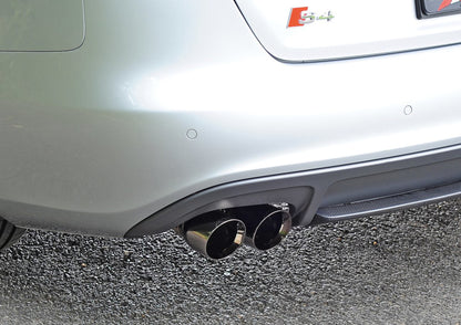 AWE Tuning Audi B8 / B8.5 S4 3.0T Touring Edition Exhaust - Diamond Black Tips (90mm)