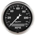 Autometer Old Tyme Black Gauge Kit 6 Pc Ford Truck 53-55 Tach/Mph/Fuel/Oilp/Wtmp/Volt AutoMeter Gauges