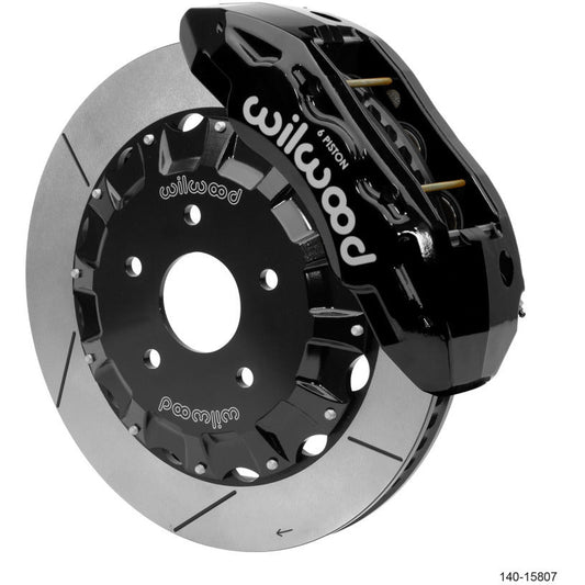 Wilwood TX6R Front Kit 16.00in Black 13-17 Dodge Truck 1500 - 4WD Wilwood Big Brake Kits