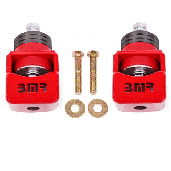 BMR Chevy SS and Pontiac G8 Motor Mount Kit (Polyurethane) Red BMR Suspension Engine Mounts