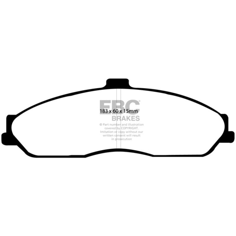 EBC 03-04 Cadillac XLR 4.6 Greenstuff Front Brake Pads EBC Brake Pads - Performance