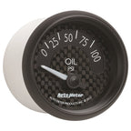 Autometer GT Series 52mm Short Sweep Electronic 0-100 psi Oil Pressure AutoMeter Gauges