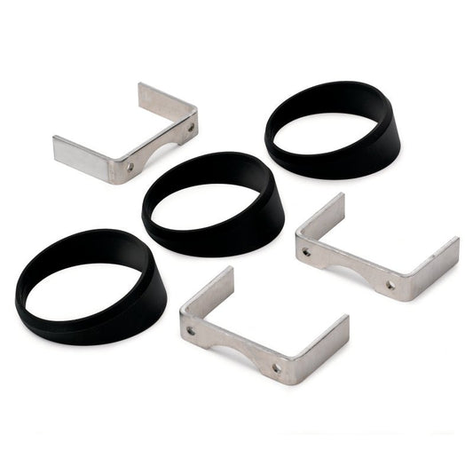 Autometer Gauge Mount Angle Rings Black 3 Pieces for 2 5/8in Gauges AutoMeter Uncategorized