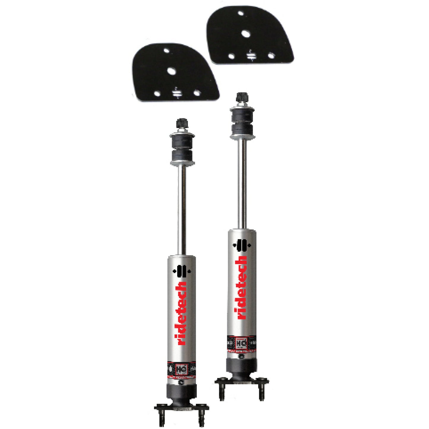 Ridetech 64-66 Ford Mustang StreetGRIP Adjustable MonoTube Shocks Front Pair Ridetech Shocks and Struts