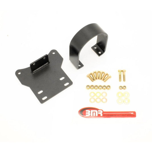 BMR 14-17 Chevy SS Auto Transmission Front Driveshaft Safety Loop - Black Hammertone BMR Suspension Driveshaft Loops