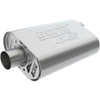Borla CrateMuffler Big Block Mopar 383/413/426/440 2.5in Offset/Center 14inx4.35inx9in Oval Muffler Borla Muffler