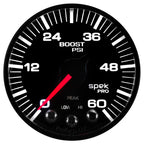 Autometer Spek-Pro 52.4mm 0-60 PSI Digital Stepper Motor Boost Gauge AutoMeter Gauges