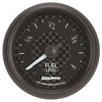 Autometer GT Series 52mm Full Sweep Electronic 0-280 ohm Fuel Level Programmable Empty-Full Range AutoMeter Gauges