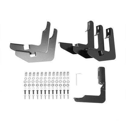 Westin 2015-2018 Chevrolet/GMC Colorado/Canyon Crew Cab PRO TRAXX 5 Oval Nerf Step Bars - Black