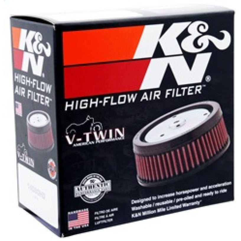 K&N 4in ID / 5.5in OD / 2in H Custom Assembly Filter designed to fit Harley-Davidson Motorcycle K&N Engineering Uncategorized