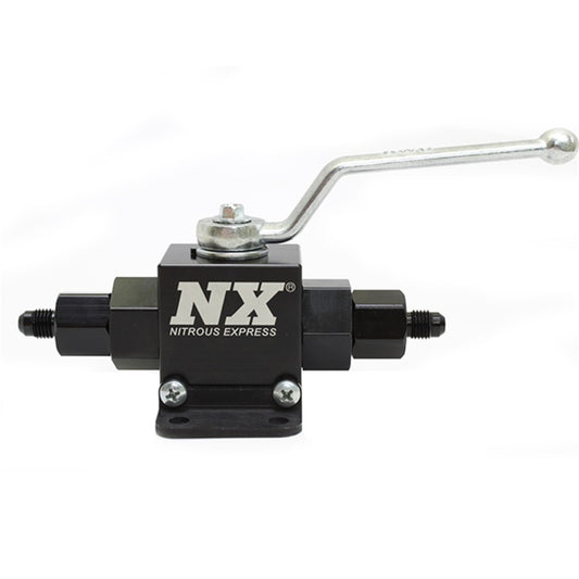 Nitrous Express Lightweight Billet In-Line Valve 1.5in I.D (4AN Fitting)