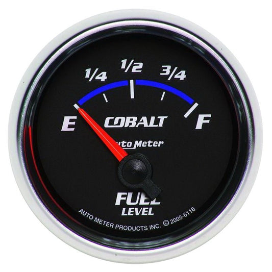 Autometer Cobalt 52mm 240 E/33 F SSE Fuel Level Gauge AutoMeter Gauges