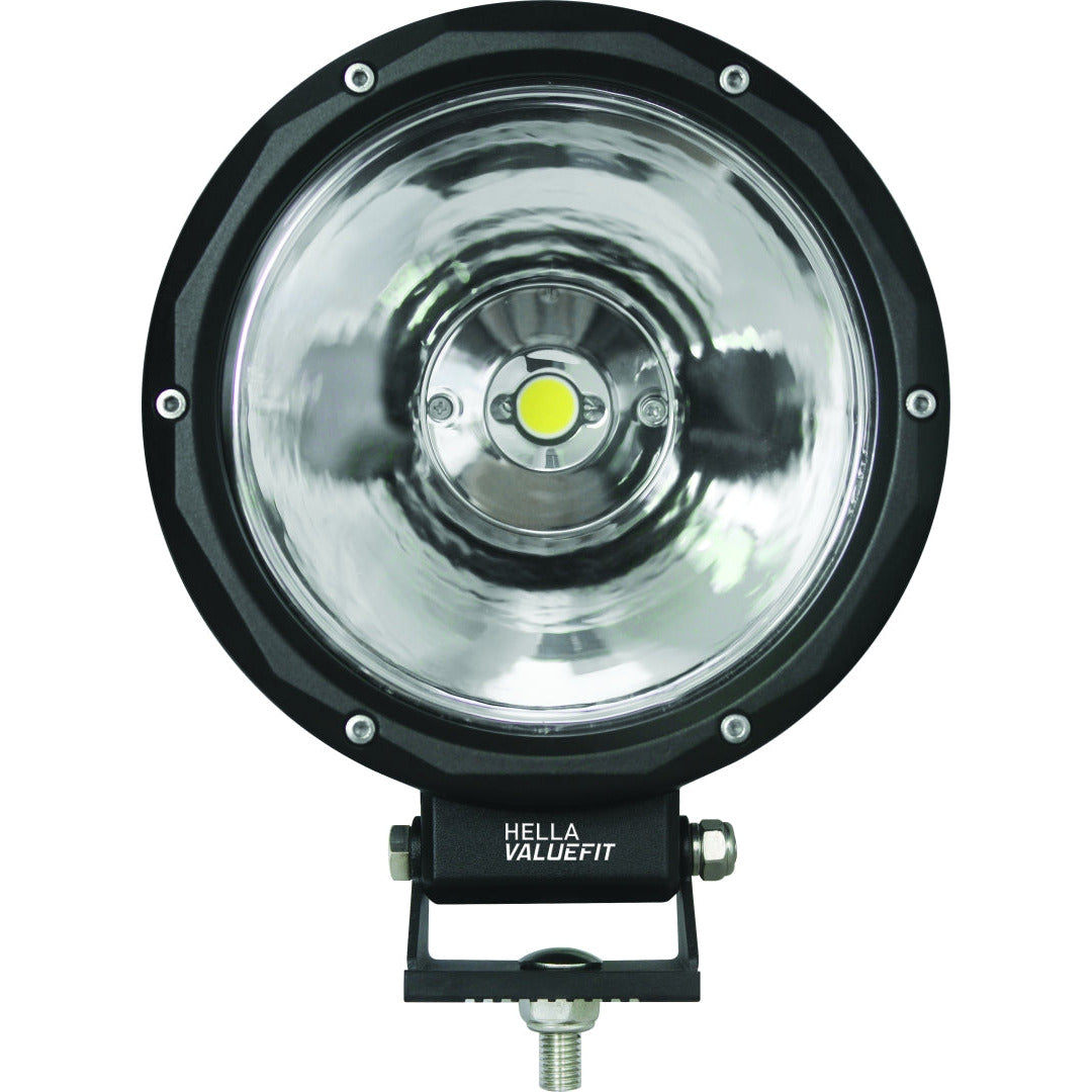 Hella Value Fit 7in Light - 30W Round Spot Beam - LED Hella Light Bars & Cubes