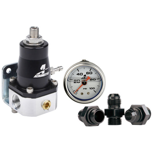 Aeromotive Regulator and Fitting Kit Aeromotive Fuel Pressure Regulators