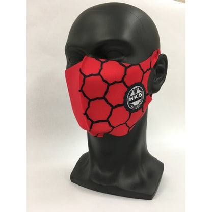 HKS Graphic Mask SPF Red - Extra Large HKS Apparel