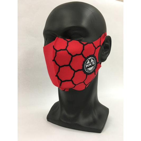 HKS Graphic Mask SPF Red - Large HKS Apparel