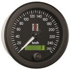 Autometer Stack 88mm 0-260 KM/H Electronic Speedometer - Black AutoMeter Gauges