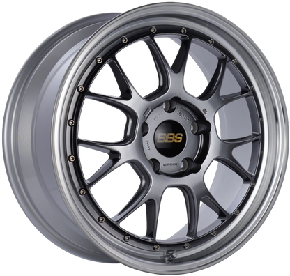 BBS LM-R 19x8.5 5x130 ET55 CB71.6 Diamond Black Center Diamond Cut Lip Wheel