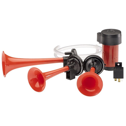 Hella Triple-Tone Air Horn Kit 12V Hella Horns