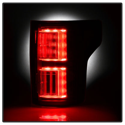 Spyder Ford F150 15-17 Light Bar LED Tail Lights (Not Compatible w/ Rear Blind Spot) - Black