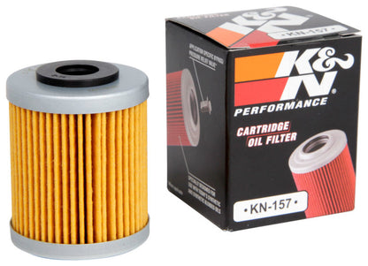 K&N Oil Filter 1.625in OD x 2.063in H for 99-07 KTM 250/400/450/520/525/540/625/660/690 (2nd Filter)