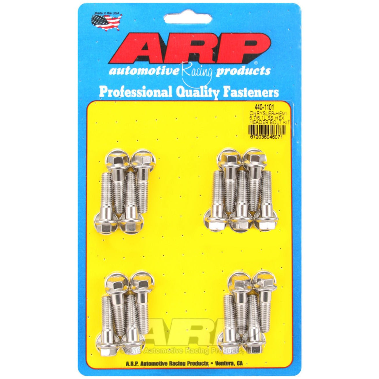 ARP Chrysler hemi 5.7/6.1L SS Hex Header Bolt Kit ARP Hardware Kits - Other