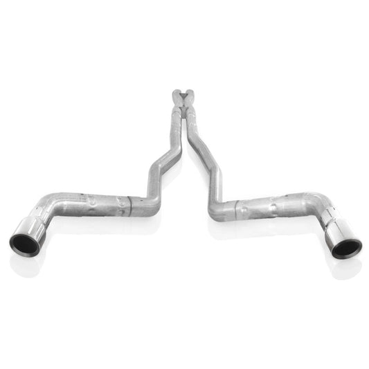 Stainless Works 10-15 Camaro 6.2L 3in Dual Chambered Catback System X-Pipe Performance Connect Stainless Works Catback