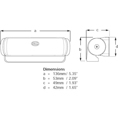 Hella Worklamp Wl200 Spread Md12/24 2Ja Hella Work Lights