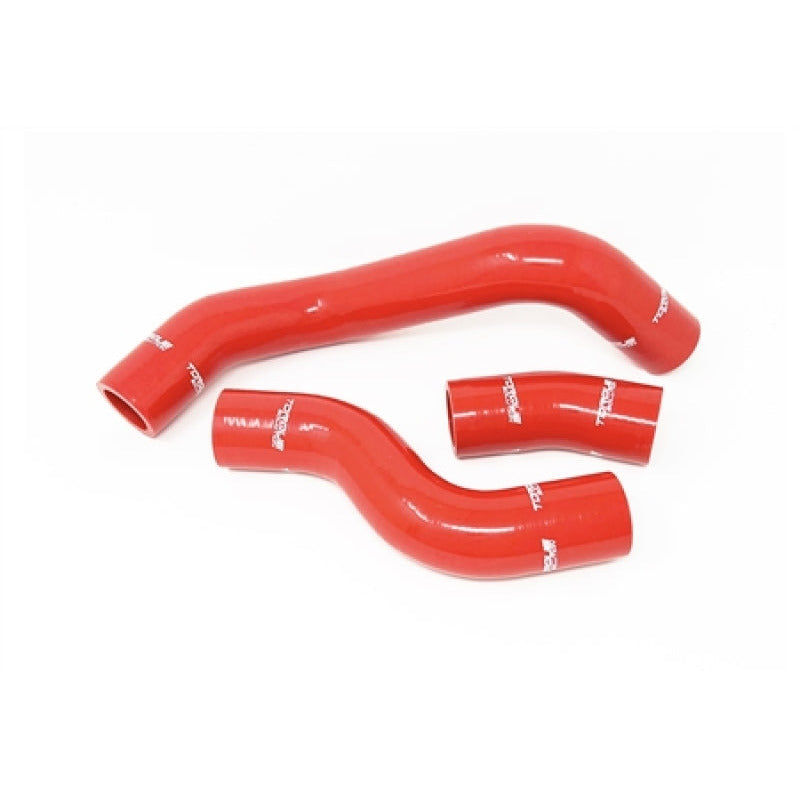 Torque Solution 2013+ Subaru BRZ / Scion FR-S / Toyota 86 Silicone Radiator Hose Kit - Red Torque Solution Radiator Hoses