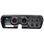 Autometer Designer Black 71-74 Charger/ GTX/ Road Runner Dash Kit 6pc Tach/MPH/Fuel/Oil/WTMP/Volt AutoMeter Gauges