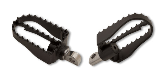 Burly Brand MX Pegs Rider - Black