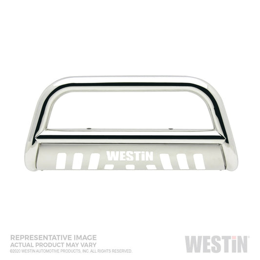 Westin 2020 Chevy Silverado 2500/3500 E-Series Bull Bar - Stainless Steel