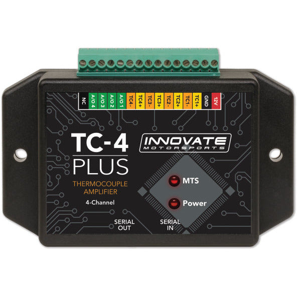 Innovate TC-4 PLUS (4 Channel Thermocouple for MTS) Innovate Motorsports Performance Monitors