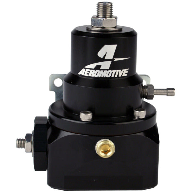 Aeromotive Dual Adjustable Alcohol Log Regulator for Belt and Direct Drive Mechanical Pumps Aeromotive Fuel Pressure Regulators