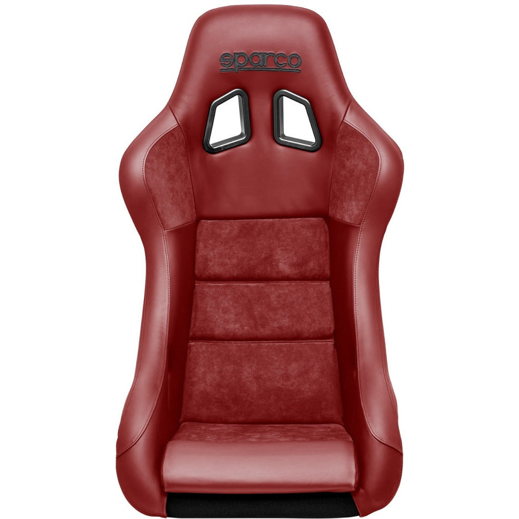 Sparco Seat QRT Performance Leather/Alcantara Red (Must Use Side Mount 600QRT) SPARCO Race Seats