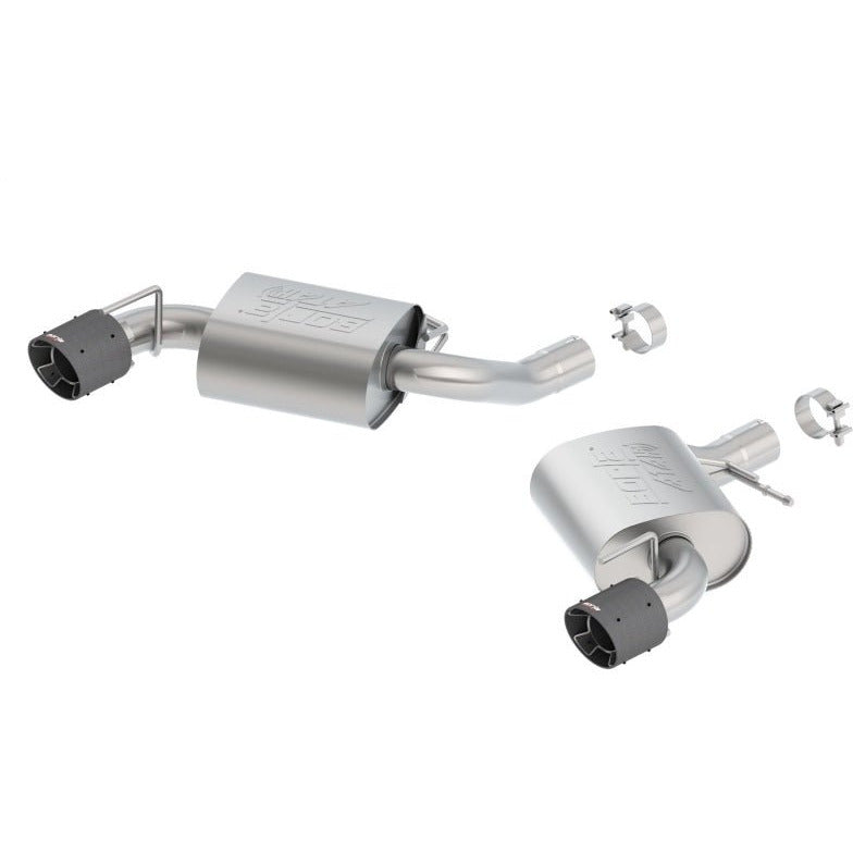 Borla 16 Chevy Camaro 6.2L Atak Rear Section Exhaust w/o NPP Borla Axle Back