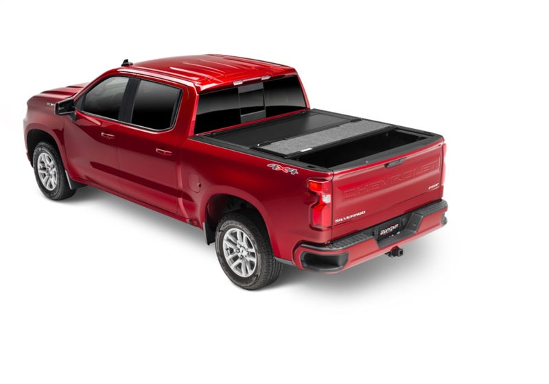 UnderCover 14-18 Chevy Silverado 1500 (19 Legacy) 5.8ft Ultra Flex Bed Cover - Black Textured