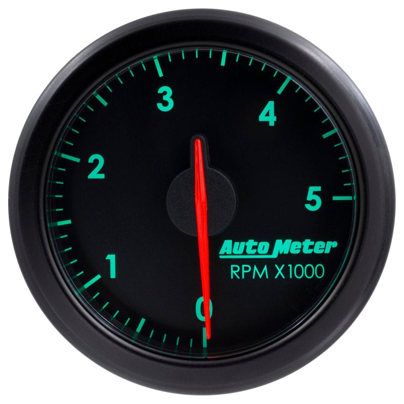 Autometer Airdrive 2-1/6in Tachometer Gauge 0-5K RPM - Black AutoMeter Gauges