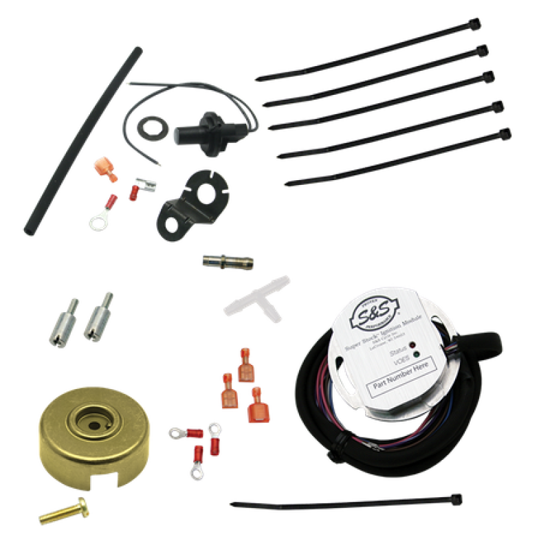 S&S Cycle 84-99 BT 96in Super Stock 96in Ignition Kit