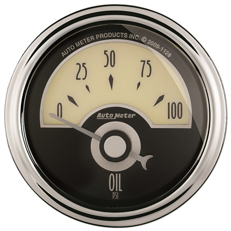 AutoMeter Gauge Oil Press 2-1/16in. 100PSI Elec Cruiser Ad AutoMeter Gauges