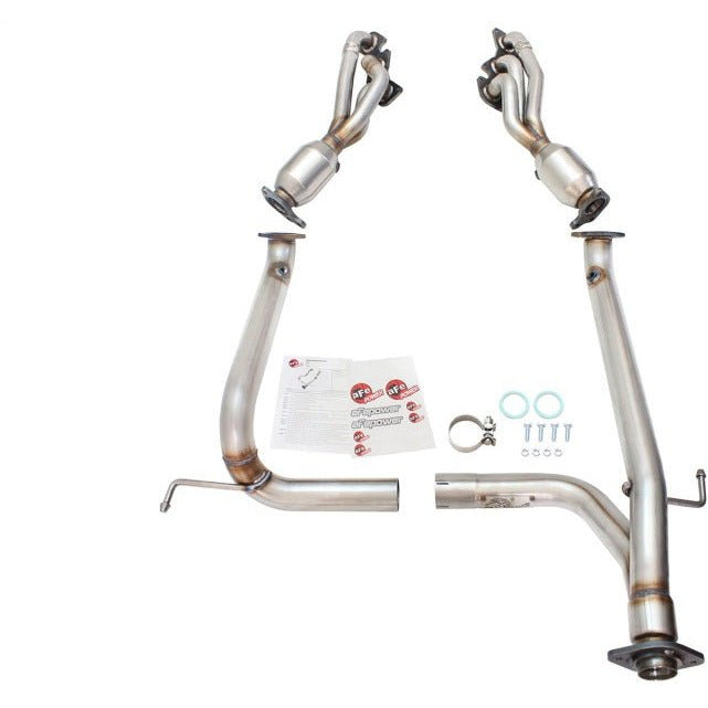 aFe Twisted Steel Headers & Y Pipe (Street) Stainless Steel 05-11 Toyota Tacoma V6 4.0L aFe Headers & Manifolds