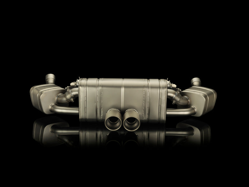 Akrapovic 12-15 Porsche Boxster (981) Slip-On Line (Titanium) w/ Titanium Tips
